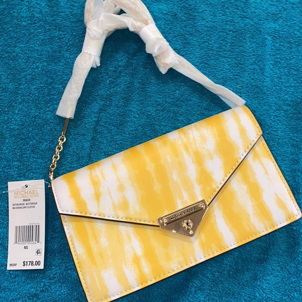 Michael Kors Grace Medium Envelope Clutch